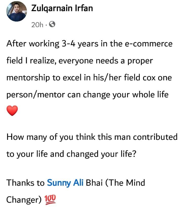 Community testimonial 7